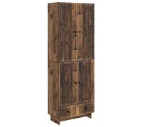 Cabinet Set with Drawer with Shelf 2 pcs Engineered Wood Furniture Home vidaXL