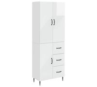 Cabinet Set with Drawer with Shelf 2 pcs Engineered Wood Furniture Home vidaXL