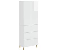 Cabinet Set with Drawer with Shelf 2 pcs Engineered Wood Furniture Home vidaXL
