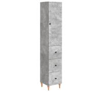 Cabinet Set with Drawer with Shelf 2 pcs Engineered Wood Furniture Home vidaXL