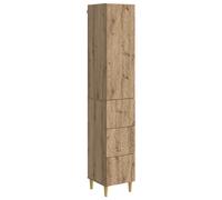 Cabinet Set with Drawer with Shelf 2 pcs Engineered Wood Storage Home vidaXL