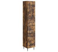 Cabinet Set with Drawer with Shelf 2 pcs Engineered Wood Storage Modern vidaXL