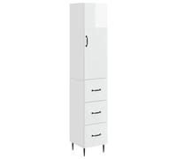 Cabinet Set with Drawer with Shelf 2 pcs Engineered Wood Storage Modern vidaXL