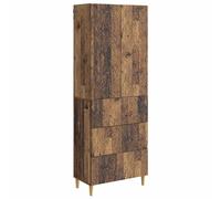Cabinet Set with Drawer with Shelf 2 pcs Engineered Wood Storage Modern vidaXL