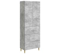 Cabinet Set with Drawer with Shelf 2 pcs Engineered Wood Storage Modern vidaXL