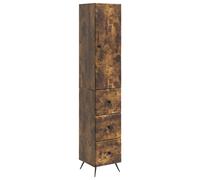 Cabinet Set with Drawer with Shelf 2 pcs Engineered Wood Storage Office vidaXL