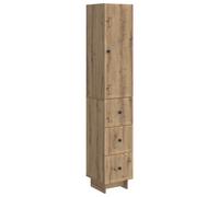 vidaXL Cabinet Set 2 pcs 33 x 34.5 x 90 cm Engineered Wood