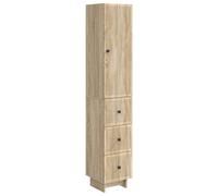 vidaXL Cabinet Set 2 pcs 33 x 34.5 x 90 cm Engineered Wood