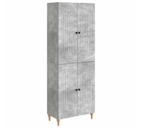 Cabinet Set with Shelf Wall-mounted 2 pcs Engineered Wood Furniture vidaXL