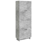Cabinet Set with Shelf Wall-mounted 2 pcs Engineered Wood Furniture vidaXL