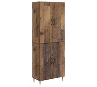Cabinet Set with Shelf Wall-mounted 2 pcs Engineered Wood Furniture vidaXL