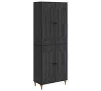 Cabinet Set with Shelf Wall-mounted 2 pcs Engineered Wood Furniture vidaXL