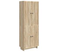 Cabinet Set with Shelf Wall-mounted 2 pcs Engineered Wood Furniture vidaXL