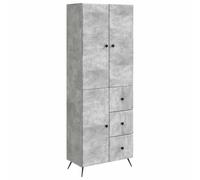 Cabinet Set with Shelf with Storage 2 pcs Engineered Wood Furniture vidaXL