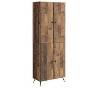 Cabinet Set with Shelf with Storage 2 pcs Engineered Wood Furniture vidaXL