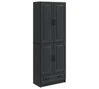 Cabinet Set with Shelf with Storage 2 pcs Engineered Wood Furniture vidaXL
