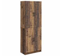 Cabinet Set with Shelf with Storage 2 pcs Engineered Wood Furniture vidaXL