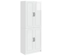 Cabinet Set with Shelf with Storage 2 pcs Engineered Wood Furniture vidaXL