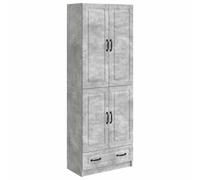 Cabinet Set with Shelf with Storage 2 pcs Engineered Wood Furniture vidaXL