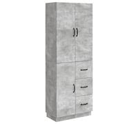 Cabinet Set with Shelf with Storage 2 pcs Engineered Wood Furniture vidaXL