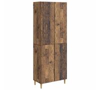 Cabinet Set with Shelf with Storage 2 pcs Engineered Wood Furniture vidaXL