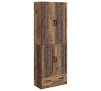 Cabinet Set with Shelf with Storage 2 pcs Engineered Wood Furniture vidaXL