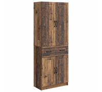 Cabinet Set with Shelf with Storage 2 pcs Engineered Wood Home Sets vidaXL