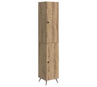 Cabinet Set with Shelf with Storage 2 pcs Engineered Wood Living Room vidaXL