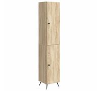 Cabinet Set with Shelf with Storage 2 pcs Engineered Wood Living Room vidaXL
