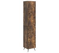 Cabinet Set with Shelf with Storage 2 pcs Engineered Wood Living Room vidaXL