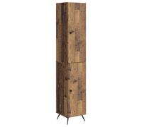 Cabinet Set with Shelf with Storage 2 pcs Engineered Wood Living Room vidaXL