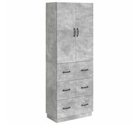 Cabinet Set with Shelf with Storage 2 pcs Engineered Wood Modular vidaXL