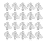 Cabinet Shelf Pegs, 5 Mm Pin Shelf Support Studs Strong 20 Pcs, Transparent