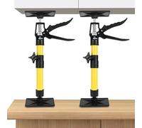Cabinet Support Rod, 2 Pieces, Third Hand Cat Tools | Adjustable Support Rod 11.8 to 23.2 Inch, Multifunctional Woodworking Tools for P
