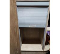 Cabinet Tambour Front, Plastic Slat Tambour Sliding Door with Handle for Closet Multicolor Multiple Sizes(20x40in (51x102cm))