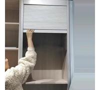 Cabinet Tambour Front, Sliding Tambour Door Multicolor Multiple Sizes(White,32x36in (81x91cm))