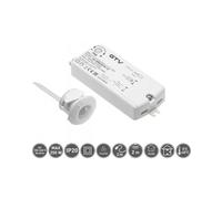 Lighting PIR Sensor Switch for On/Off Switching,Open Door-Lights Turn on 240V 250W White