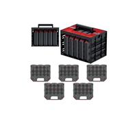 Cabinet with 5x Organizer with Tool Compartments and KTC30256S