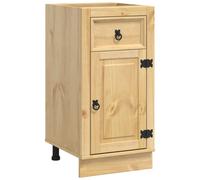 vidaXL Cabinet SKI Honey Brown 40 x 46 x 81.5 cm Solid Pine Wood
