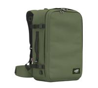 Cabinzero Classic Pro Backpack 42L, Carry On Flight Approved Cabin Bag & Hand Luggage with 17" Padded Laptop Sleeve & Waist Belt, Trolley Sleeve & Water-Resistant