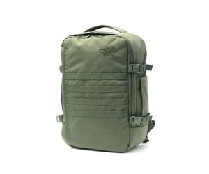 Cabinzero Unisex Military 36L Ultra Light Cabin Bag with Luggage Trackers. Backpack, mystic green, Medium