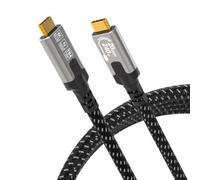 CABLAPTOP 2m usb c cable,USB C 3.2 Gen 2x2 Cable, 20Gbps USBC Data Cable, 8K@30Hz, 4K@60Hz/144Hz USB C Monitor Video Output, 240W PD Fast Charging Type C for, MacBook Pro, Dell XPS, SSD, Hub