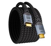 CABLAPTOP hdmi cable 5m,16K 8K HDMI 2.2 Cable,96Gbps Ultra High Speed HDMI Cable 4K 480Hz 240Hz 120Hz 8K 10K 16K 60Hz eARC Netflix HDCP 2.3 2.2 DTS:X HDR10+ TV Monitor Projector Roku Sky-Q Gaming PC