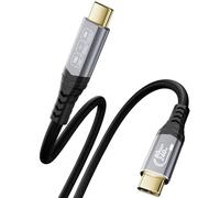 CABLAPTOP Thunderbolt 5 cable 1M, Upto 120Gbps Data Compatible with Thunderbolt 5,Thunderbolt 4 Cable USB 4,16K/8K@60Hz UHD Video,240W USB C Cable for MacBooks,Hub,Dock,eGPU,Laptops,Monitor