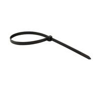 Cable binder, PA 6.6, black, strap: 2.5 x 100 mm, operating temperature -45 °C to 85 °C, Qty 100 pcs.