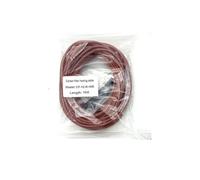Cable, Carbon Fiber Heating Wire 12K 33Ω/m Silicone Rubber Insulation Red 10m 20m 50m 100m(10m)