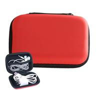 Cable Case - Cable Carrying Case 10x7cm | USB Wire Organizer, EVA Organizer Pouch, USB Cablle Storage, Electronics Accessories Travel Bag, PortableCable Holder For Holiday, Business Trip, School,