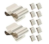 Cable Clamps, Trailer Wire Clips 220Pcs Photovoltaic Cable Clamp Heavy Duty Solar Panel Wiring Module Management Frame Clip