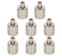 Cable Clamps, Wire Rope Clamp, 8PCS M3 Stainless Steel Wire Rope Cable Clip Clamp, 1/16 Inches One-Way Lock Wire Rope Clip Stopper for 1/16 Inch (1.5mm-2mm) Diameter Cable & Wire Rope