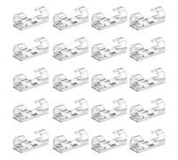Cable Clip - Acrylic Self Adhesive Cable Holder, 20 Pack for Clean Management | Ethernet Organization, USB Cable & Device Organization, Ju Setup